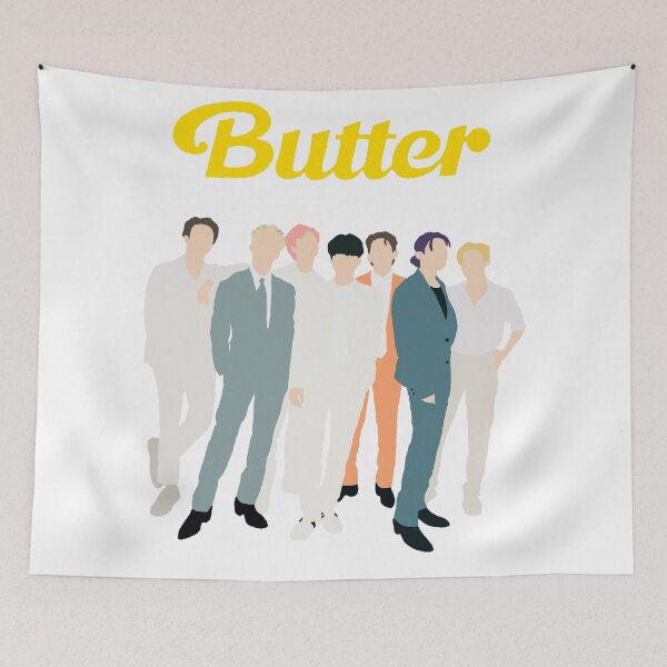 Item preview, BTS Butter Silhouette designed and sold by Blue Belle.