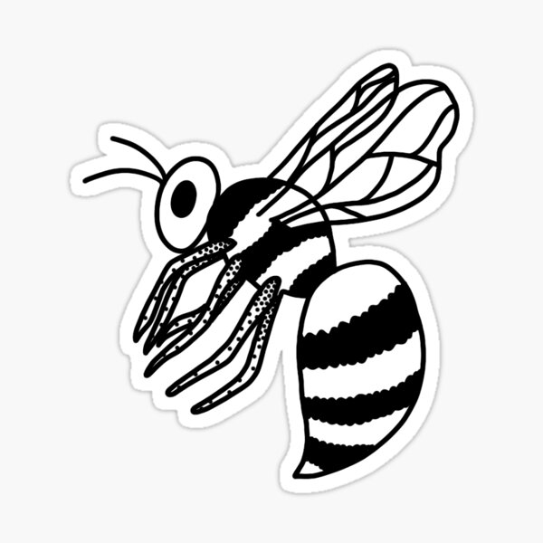 Bumblebee Sticker For Sale By Streamsunflower Redbubble 9409