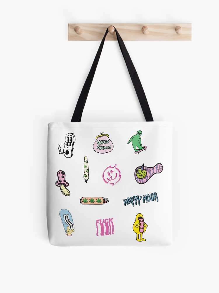 Amazon.com: Retro Trippy Hippie Mushroom Tote Bag Beach Travel Reusable  Grocery Shopping Aesthetic Portable Storage HandBags Personalized Tote Purse  for Women Girls : Clothing, Shoes & Jewelry