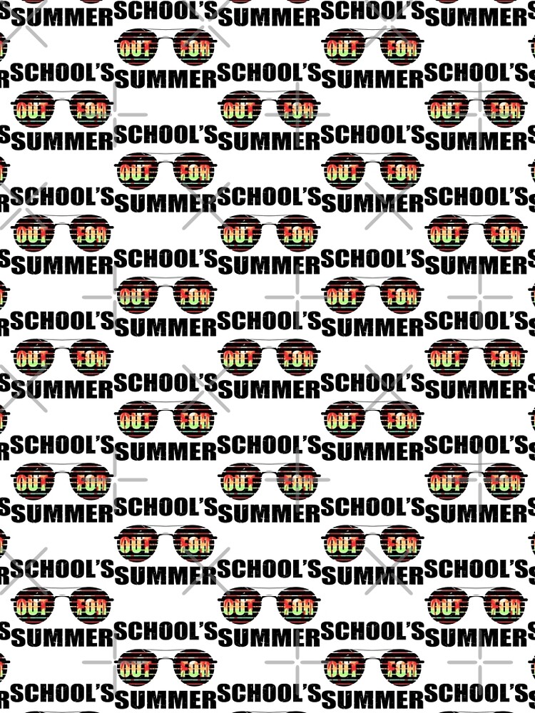 Discover Retro Last Day Of School School's Out For Summer Teacher Gift Leggings