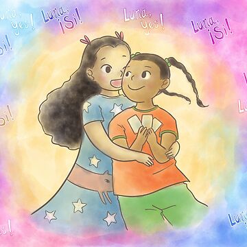 Artwork thumbnail, Luna, Yes!/Luna, ¡Sí! - Hug Puzzle by lunayeslunasi