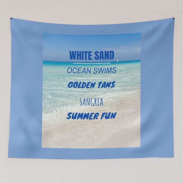 Item preview, White Sand, Ocean Swim, Golden Tan, Sangria, Summer Fun designed and sold by 3TFashion.