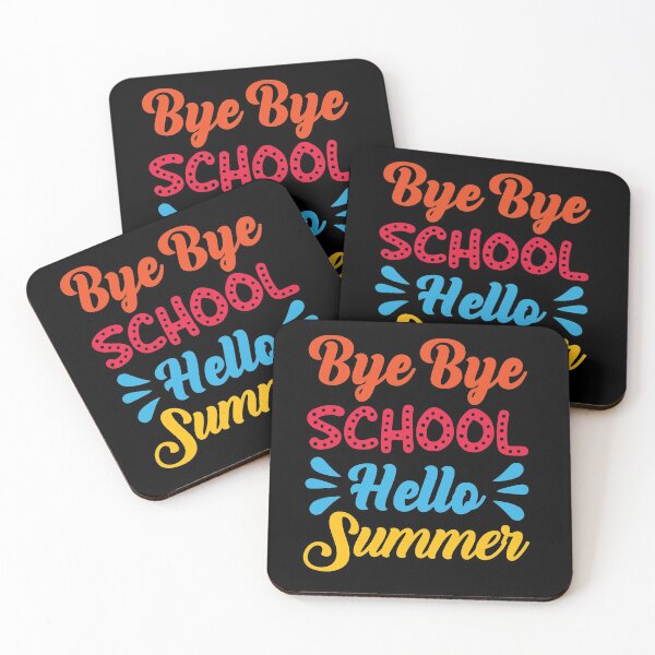 Item preview, Bye Bye School Hello Summer | Summer Vibes designed and sold by Desandu.