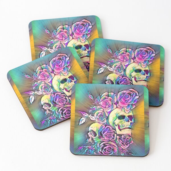 Item preview, "espdzines skulls and roses" 3 of 3 designed and sold by EspDzines.