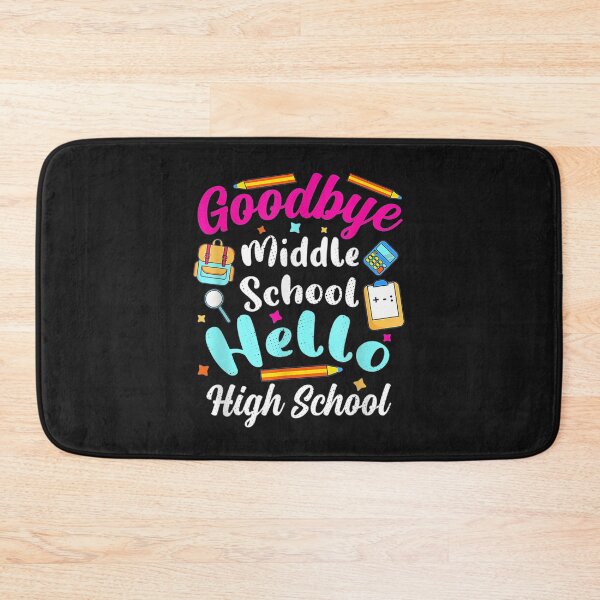 Item preview, Goodbye Middle School Hello High School Graduation T-Shirt designed and sold by Active-Madive.