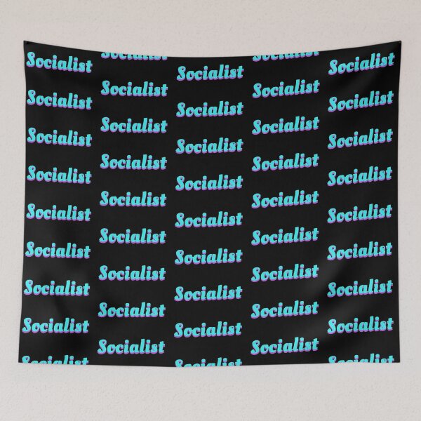 Item preview, Socialist  designed and sold by Rabbitt77.
