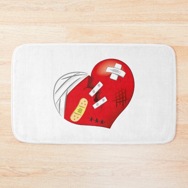 Item preview, Icon or symbol of a broken heart and bruised. Ideal for informational and institutional related to love or boyfriend designed and sold by LucianoCosmo.
