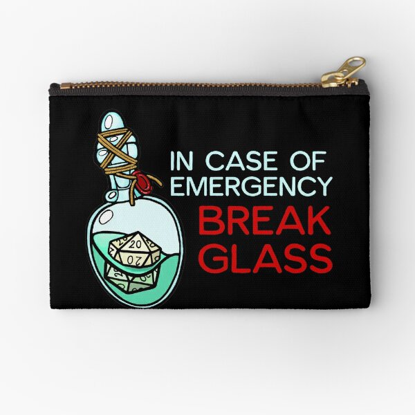In Case Of Emergency Break Glass Gifts Merchandise Redbubble