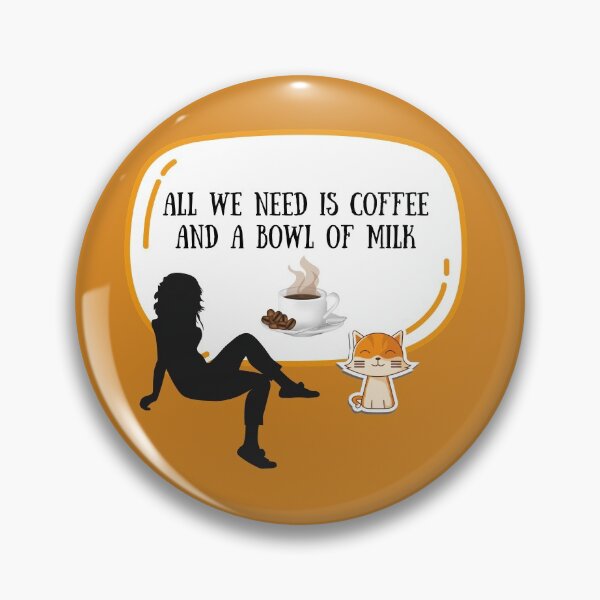 Item preview, Coffee, Milk, Cat, Catlover - Funny T-Shirt designed and sold by 3TFashion.