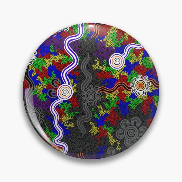 Item preview, Authentic Aboriginal Art - The struggles of an imperfect mind designed and sold by HogarthArts.