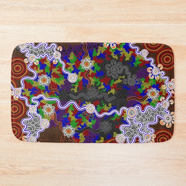 Item preview, Authentic Aboriginal Art - The struggles of an imperfect mind designed and sold by HogarthArts.