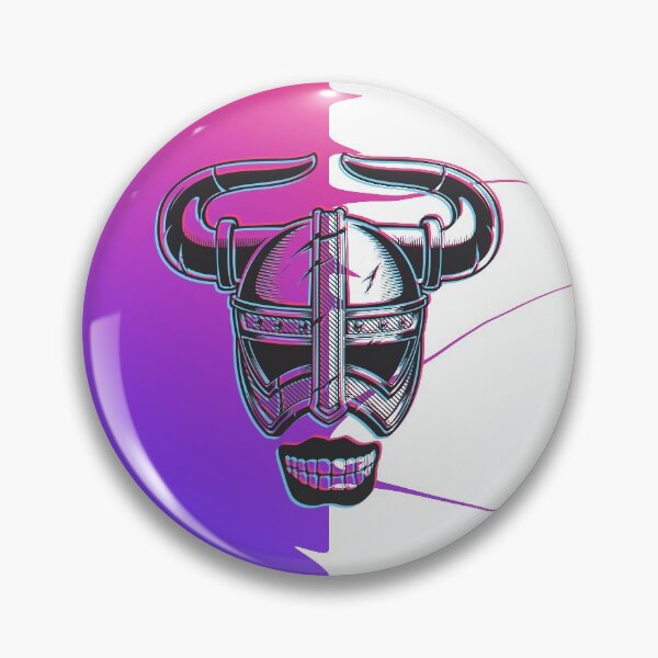 Item preview, Trippy Viking Helmet - Color Background Clean designed and sold by crazycollective.
