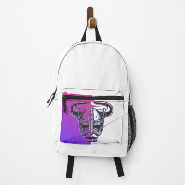 Item preview, Trippy Viking Helmet - Color Background Clean designed and sold by crazycollective.