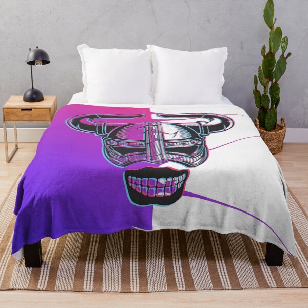 Item preview, Trippy Viking Helmet - Color Background Clean designed and sold by crazycollective.