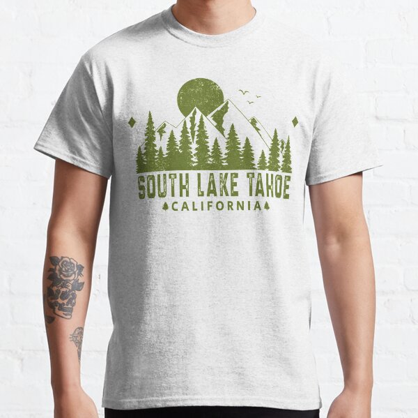 South Lake Tahoe California Mountain View Classic T-Shirt