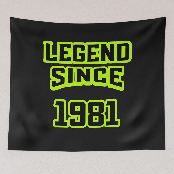 Item preview, LEGEND SINCE 1981 designed and sold by HumanwreckageRB.