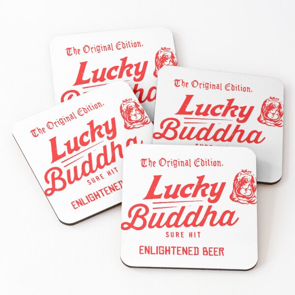 Item preview, original graphic enlightened lucky budhha sticker designed and sold by Hanyguanstore.