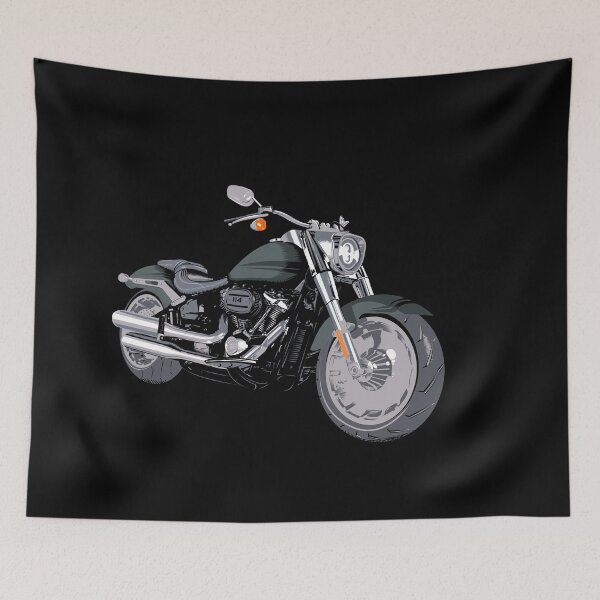 Item preview, HD Fat Boy Motorcycle 2020, Spruce designed and sold by YourIllusion.