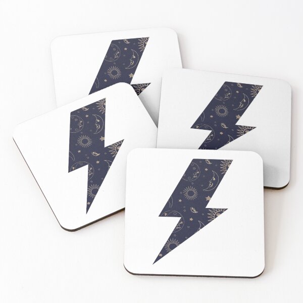 Item preview, moon lightning bolt designed and sold by Timegraf.