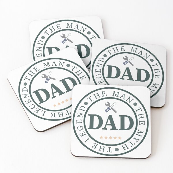 Item preview, Dad - The Man, The Myth, The Legend designed and sold by DesignsbyACl.