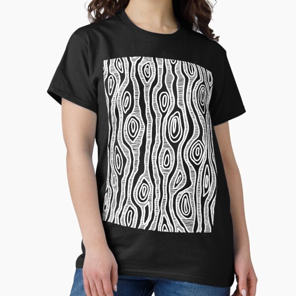 Vista previa del artículo con la obra «Auténtico arte aborigen - Árbol (blanco)», diseñado y vendido por HogarthArts.