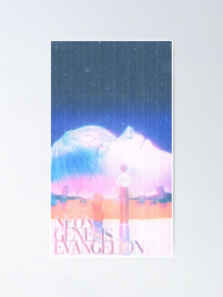 “NEON “GENESIS EVANGELION” HIDEAKI ANNO V1 Poster