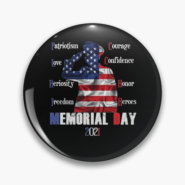 Item preview, Memorial Day Patriotism Remembrance 2021 designed and sold by DesignerFollow.