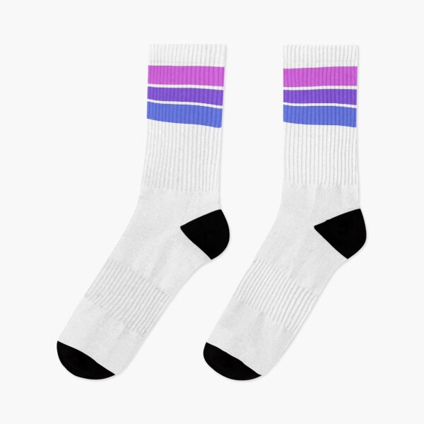 Item preview, Calcetines Bi Pride designed and sold by rachelbochner.