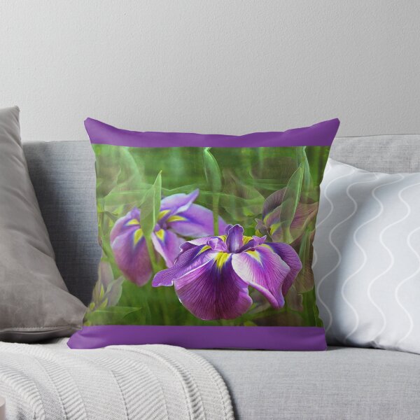 Item preview, Purple Irises in Motion designed and sold by SeaChangeDesign.