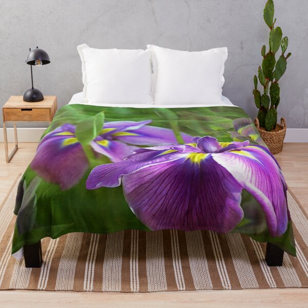 Item preview, Purple Irises in Motion designed and sold by SeaChangeDesign.