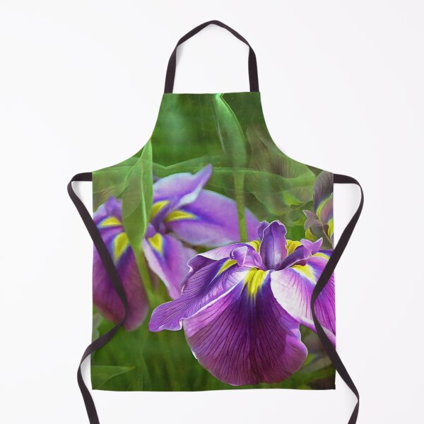 Item preview, Purple Irises in Motion designed and sold by SeaChangeDesign.
