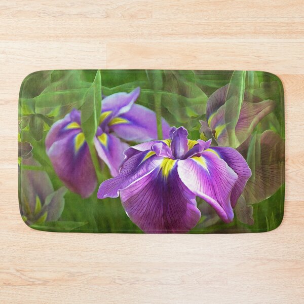 Item preview, Purple Irises in Motion designed and sold by SeaChangeDesign.