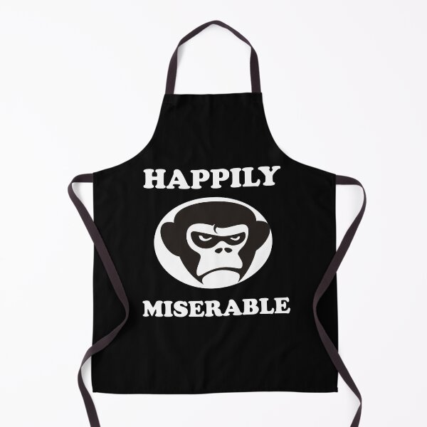 Item preview, Happily miserable funny essential t-shirt designed and sold by wrdiv73.