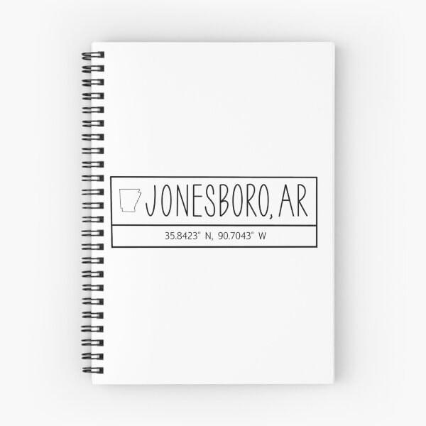 Item preview, Jonesboro Arkansas Coordinates designed and sold by Emily Designs.