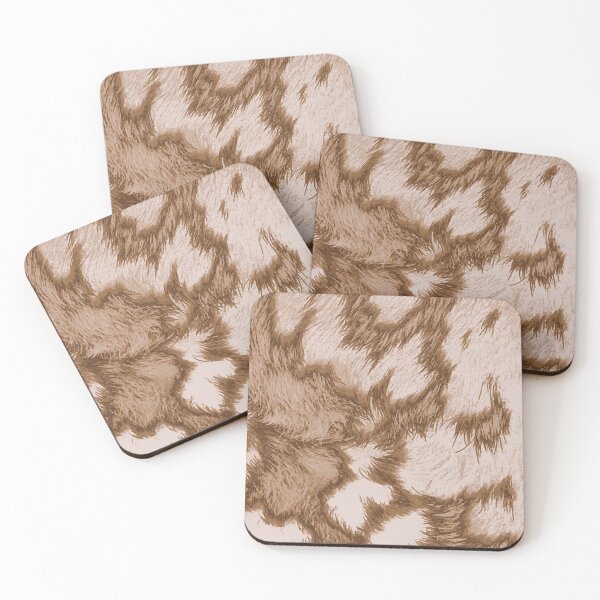 Item preview, SPECKLE PARK BROWN HIDE PRINT  designed and sold by Opalbluerose.