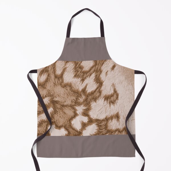Item preview, SPECKLE PARK BROWN HIDE PRINT designed and sold by Opalbluerose.