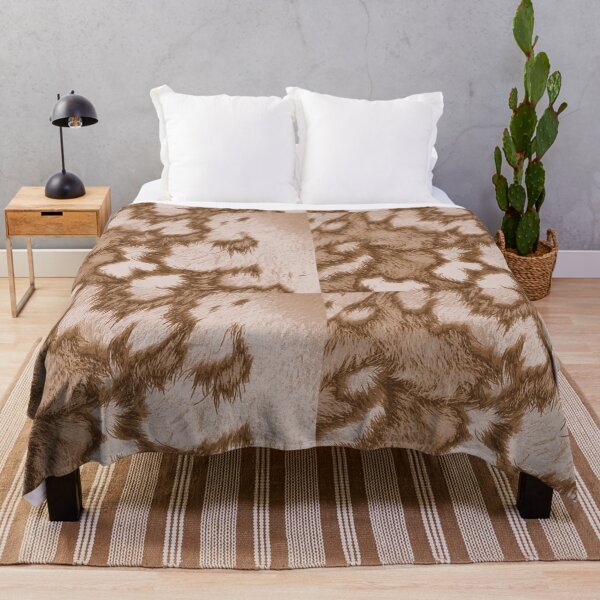 Item preview, SPECKLE PARK BROWN HIDE PRINT  designed and sold by Opalbluerose.