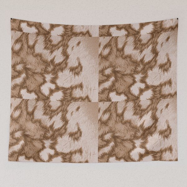 Item preview, SPECKLE PARK BROWN HIDE PRINT  designed and sold by Opalbluerose.