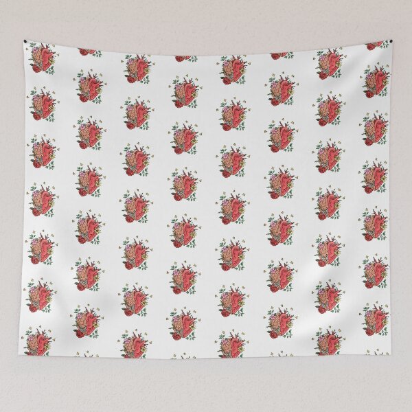 Item preview, Flowered heart designed and sold by cintiabelen.