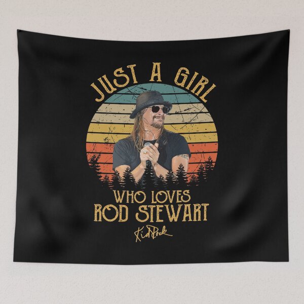 Item preview, Just A Girl Who Loves Kid Rock designed and sold by ClovisGutmann.