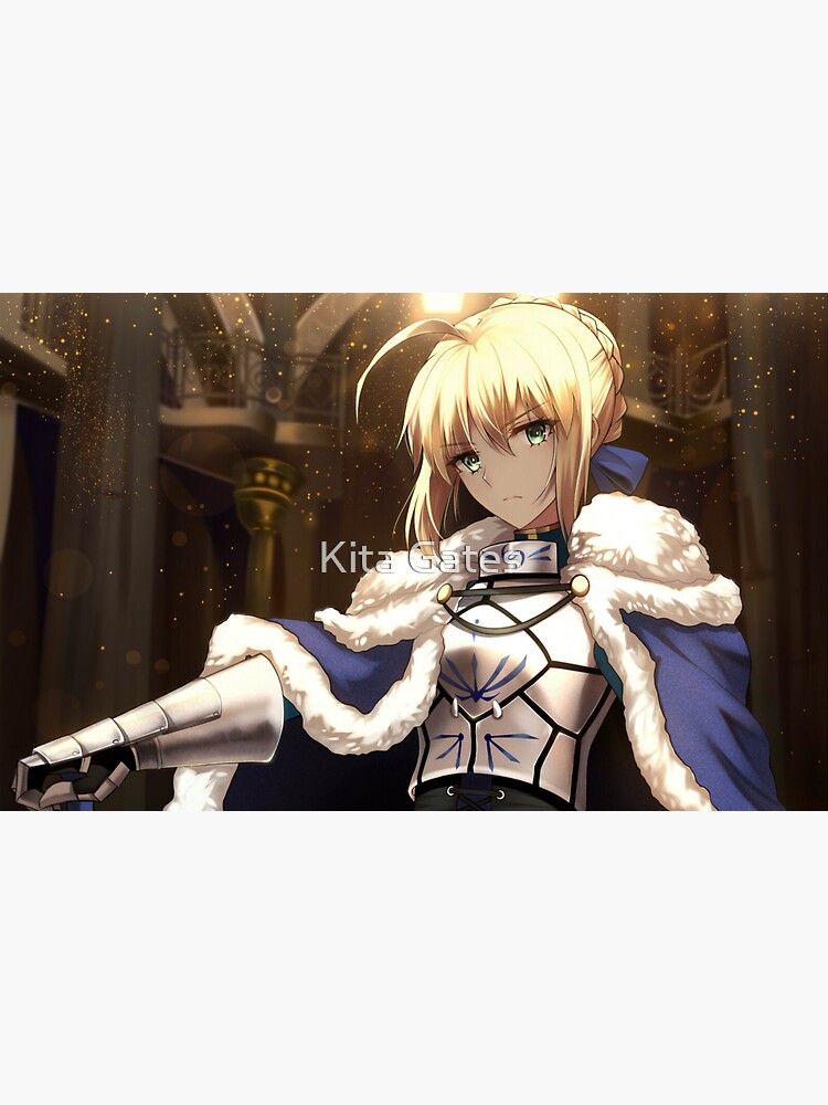 Saber - Fate Stay Night Anime Figurine for 3D Printing