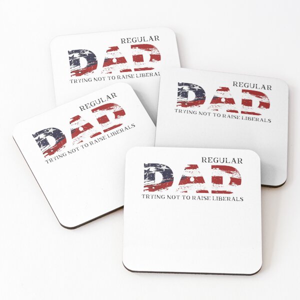 Item preview, Regular Dad Trying Not To Raise Liberal American USA Flag designed and sold by jackbellart.