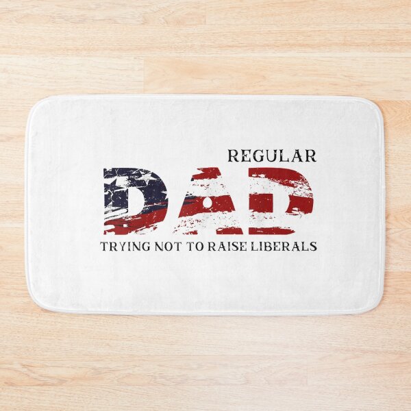 Item preview, Regular Dad Trying Not To Raise Liberal American USA Flag designed and sold by jackbellart.