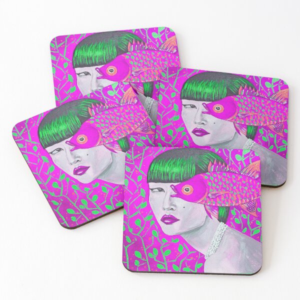 Item preview, Fish Face Woman designed and sold by FunWithChemo.