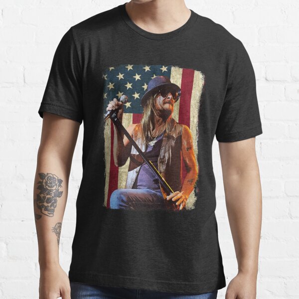 Vintage American Flag Kid Rock Legend Essential T-Shirt