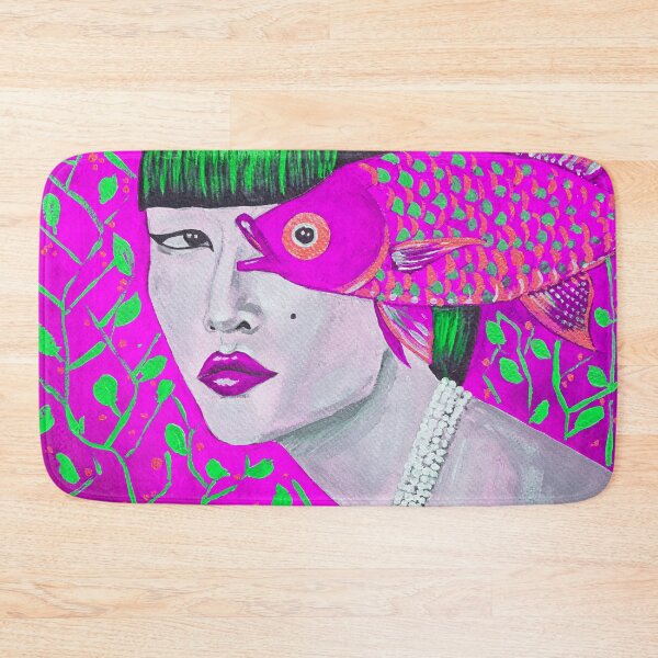 Item preview, Fish Face Woman designed and sold by FunWithChemo.