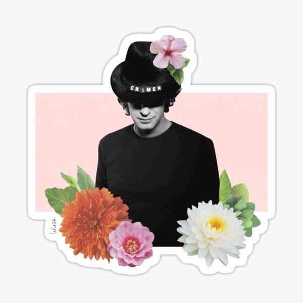 Gustavo Cerati Crime Sticker