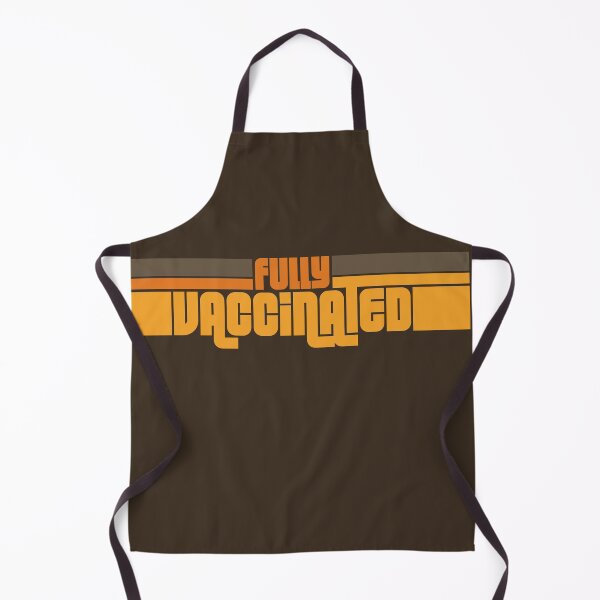 Item preview, Fully Vaccinated COVID 19 Pandemic Masks Yellow Orange Brown designed and sold by vle707.