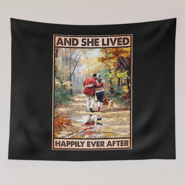 Item preview, And She Lived Happily Ever After Poster designed and sold by kathrynlice.