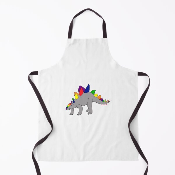 Item preview, Gay Pride Stegosaurus designed and sold by Kit Rex.